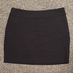 Express Black Skirt